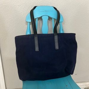 Everlane Navy Canvas Tote Bag